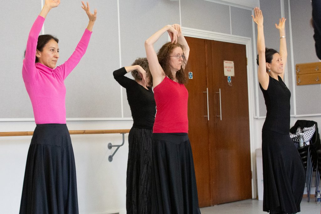 Flamenco dance classroom