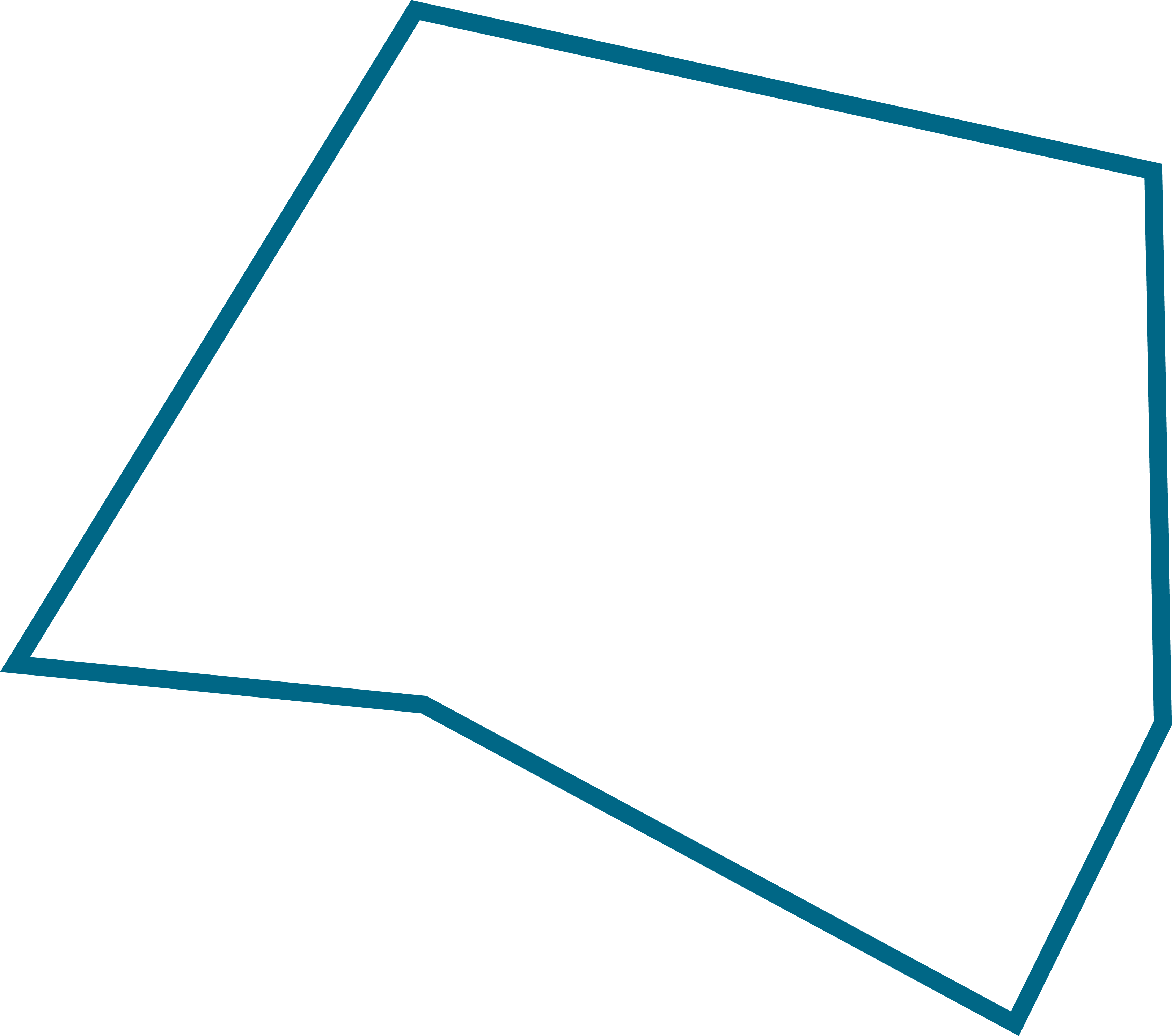 3_Poly_Teal_Outline