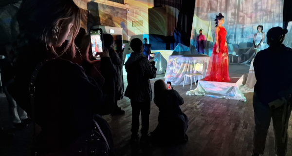 Showcase of fashion students' work at Morley College London