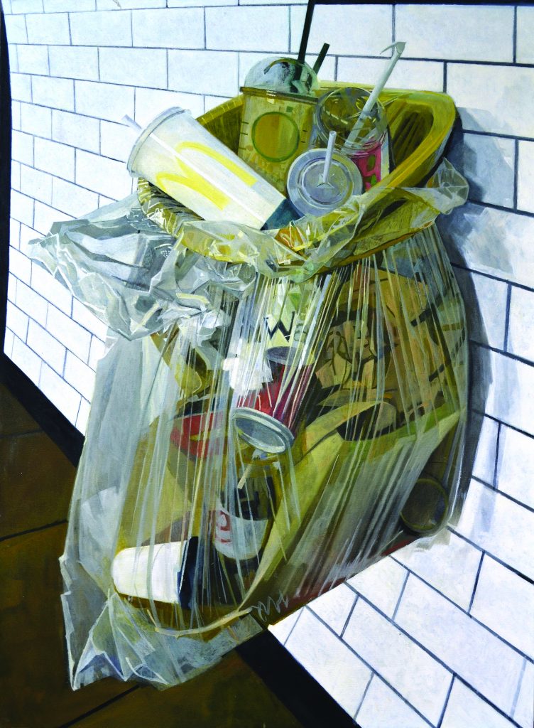rubbish painting